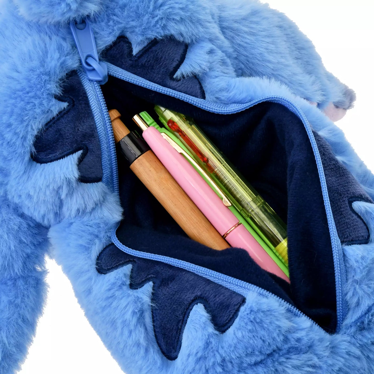“Pre-Order” JDS - Stitch & Scrump Plush Pencil Case, Disney Stitch Day Collection 2025