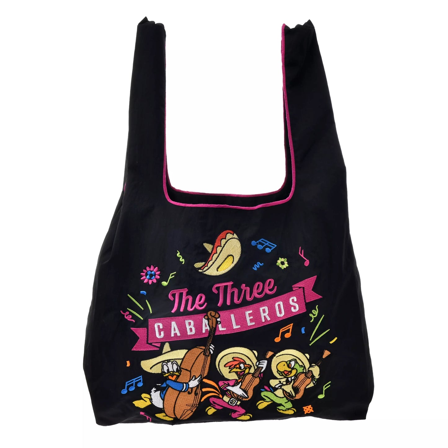"Pre-Order" JDS - Donald, Jose Carioca, Panchito Embroidery Bag (THE THREE CABALLEROS 80TH)