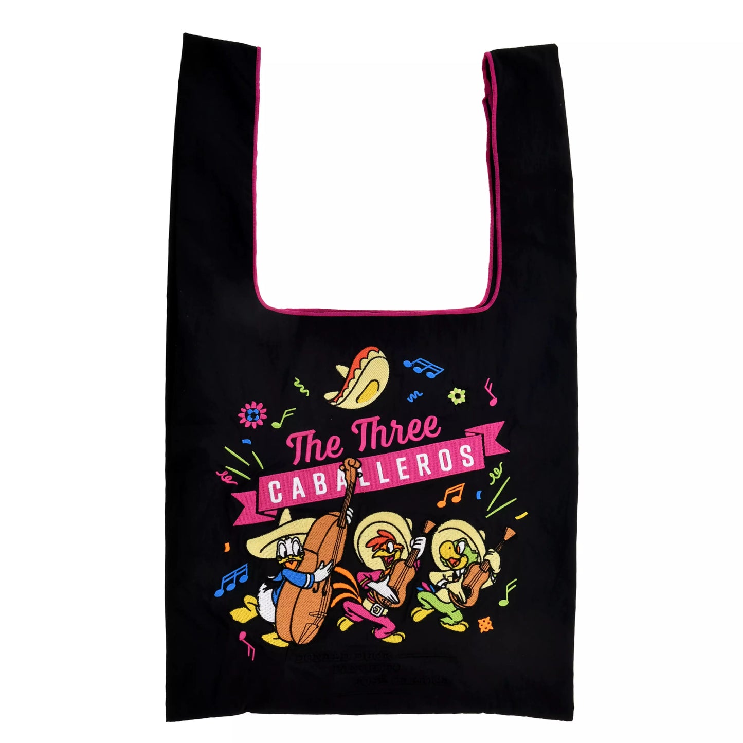 "Pre-Order" JDS - Donald, Jose Carioca, Panchito Embroidery Bag (THE THREE CABALLEROS 80TH)