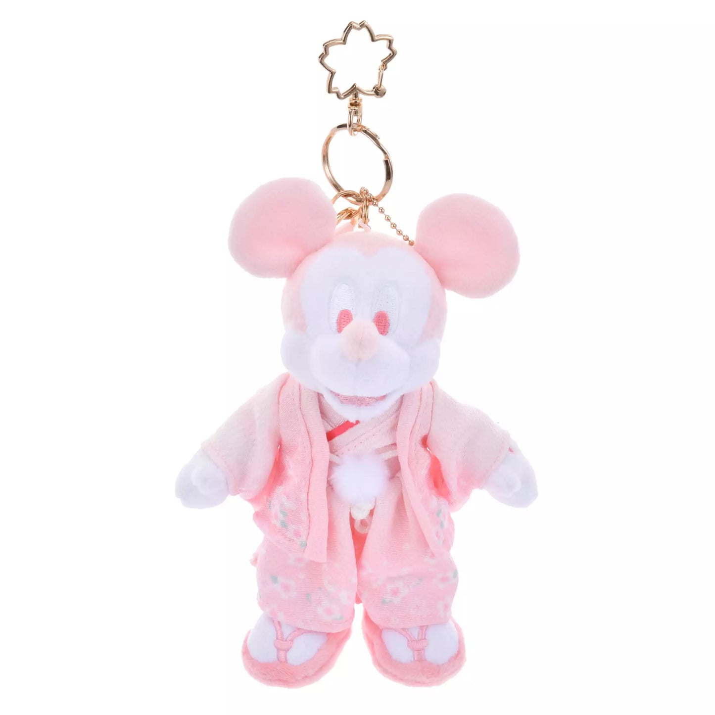 "Pre-Order" JDS - Mickey Kimono Plush Keychain (Japanese SAKURA 2025)