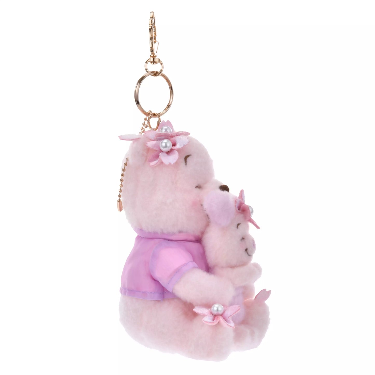 "Pre-Order" JDS - Winnie the Pooh & Piglet Plush Keychain (Japanese SAKURA Pink 2025)
