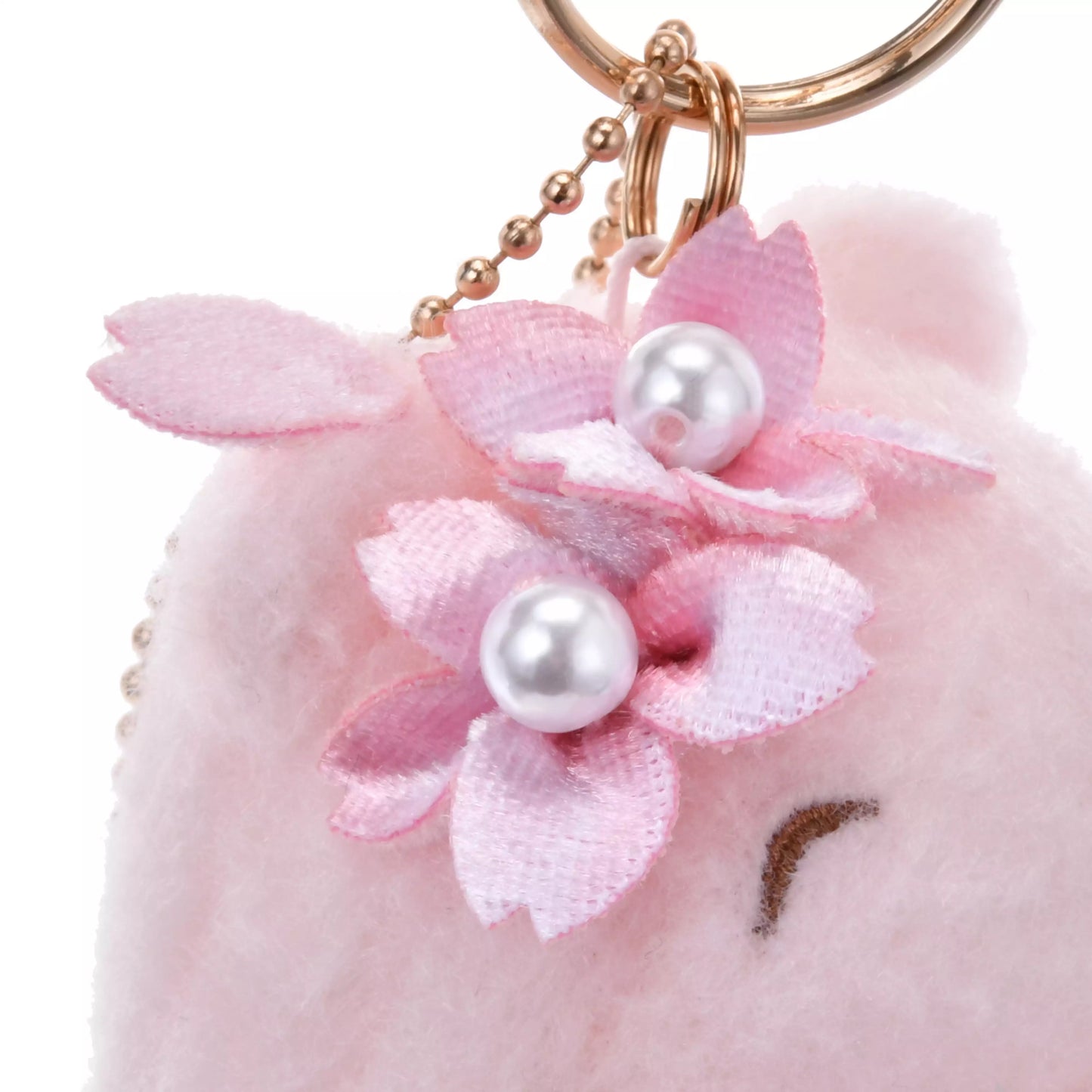 "Pre-Order" JDS - Winnie the Pooh & Piglet Plush Keychain (Japanese SAKURA Pink 2025)