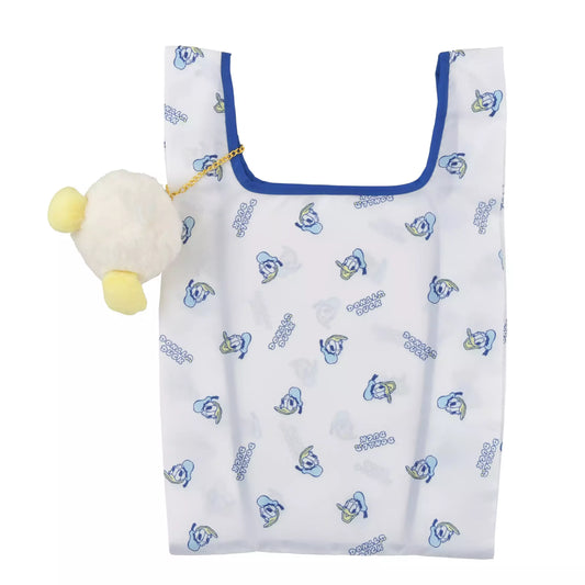 “Pre-Order” JDS - Donald Shopping Bag/Eco Bag with Pouch, DONALD MOKOMOKO BIRTHDAY