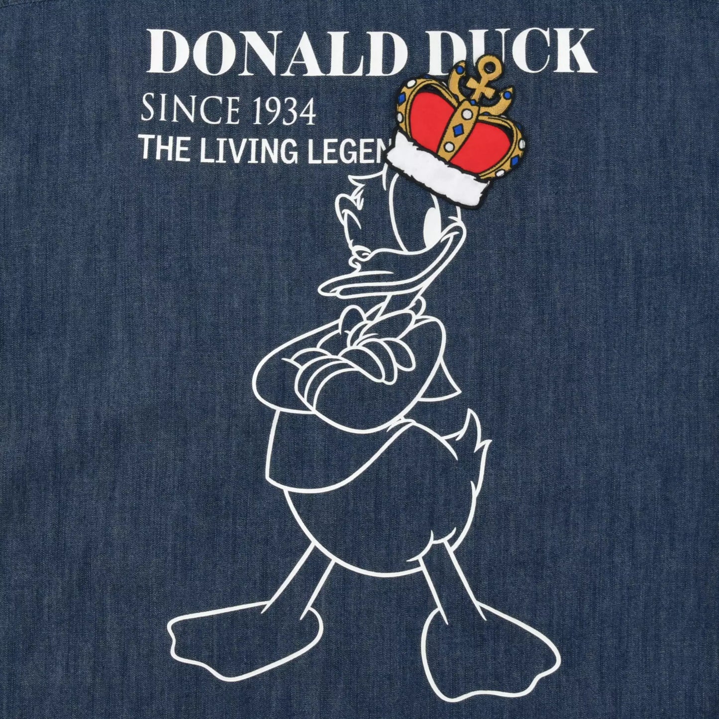 “Pre-Order” JDS - Donald Long Sleeve Shirt Blue, DONALD THE KING BIRTHDAY