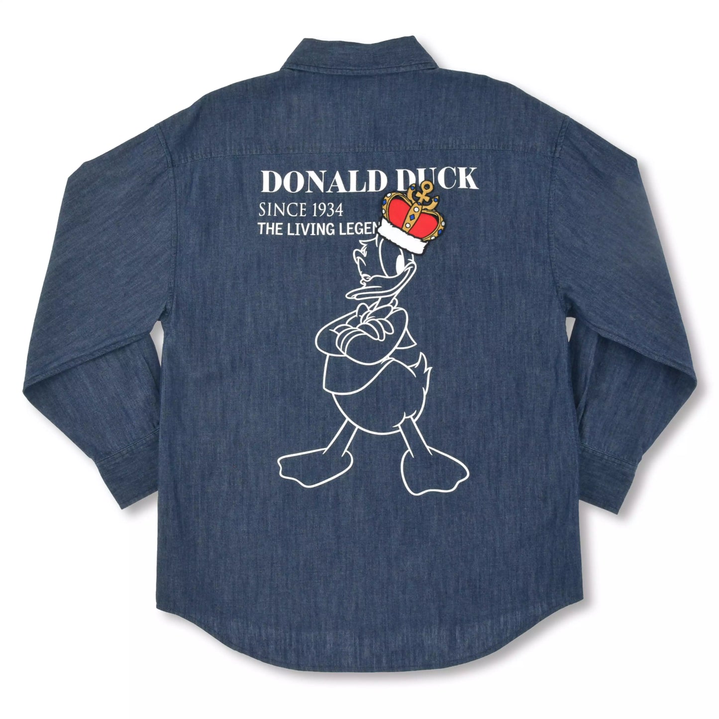 “Pre-Order” JDS - Donald Long Sleeve Shirt Blue, DONALD THE KING BIRTHDAY