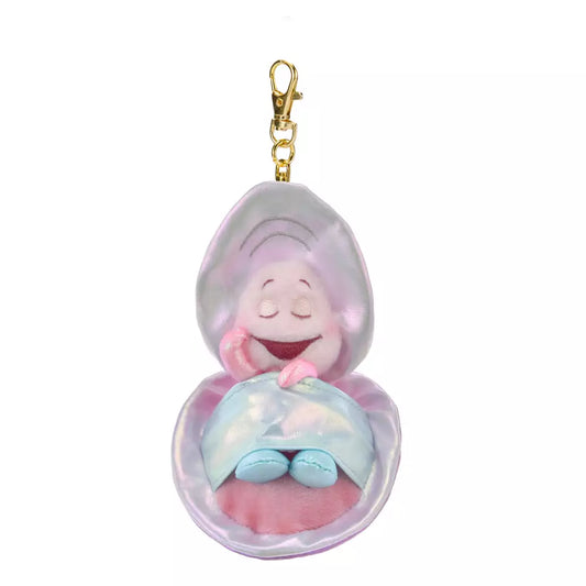 "Pre-Order" HKDL - Baby Oyster Sleeping Plush Keychain, Alice in Wonderland