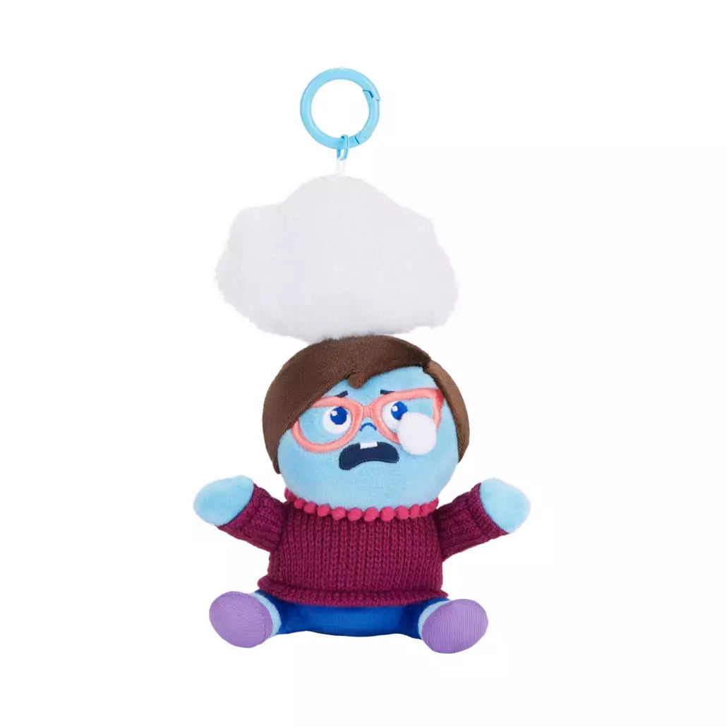 "Pre-Order" HKDL - Sadness as Mum Plush Keychain, Inside Out 2