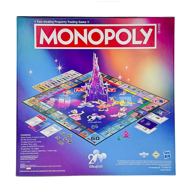 "Pre-Order" HKDL - Mickey & Friends Monopoly, HKDL 20th Anniversary Grand Celebration