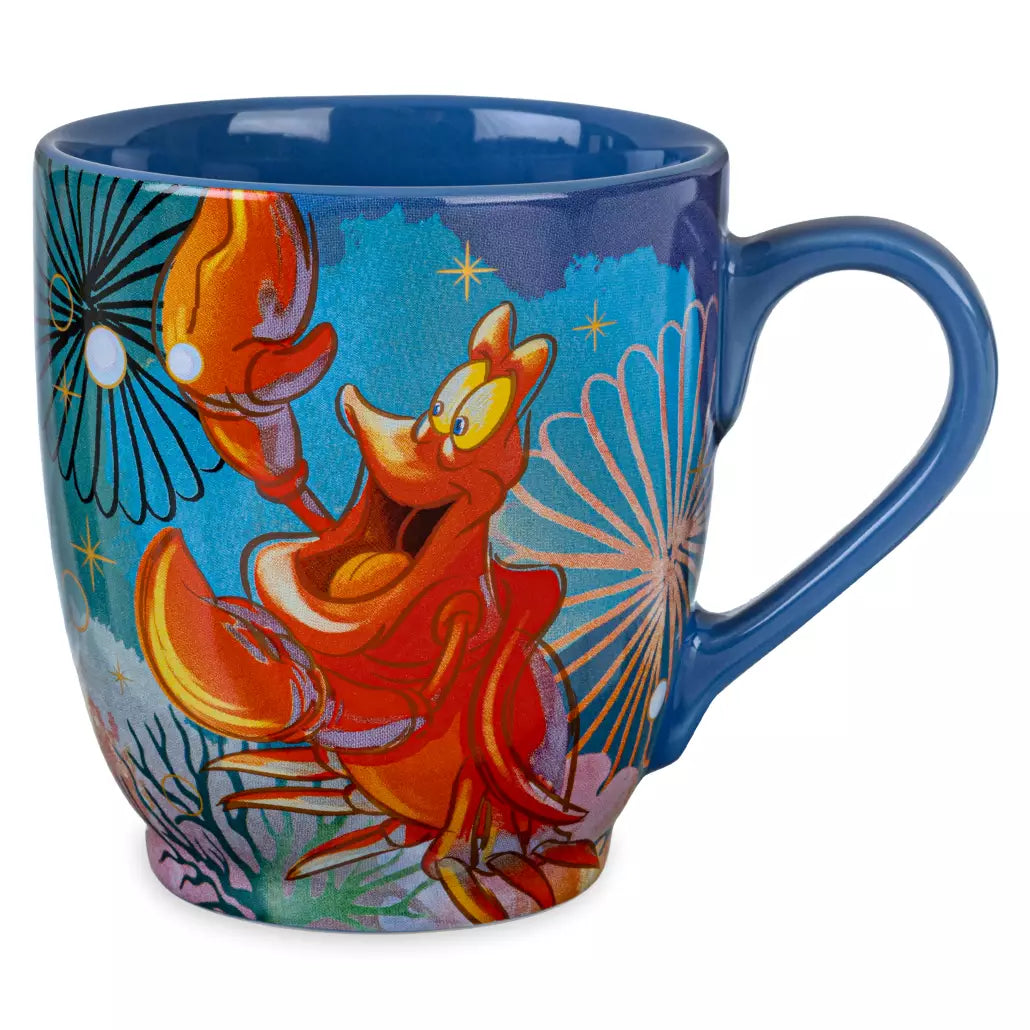 “Pre-order” HKDL - Sebastian and Flounder Mug, The Little Mermaid
