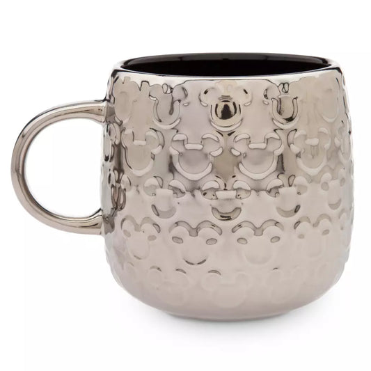 “Pre-order” HKDL - Mickey Mouse Silver-Toned Motif Mug