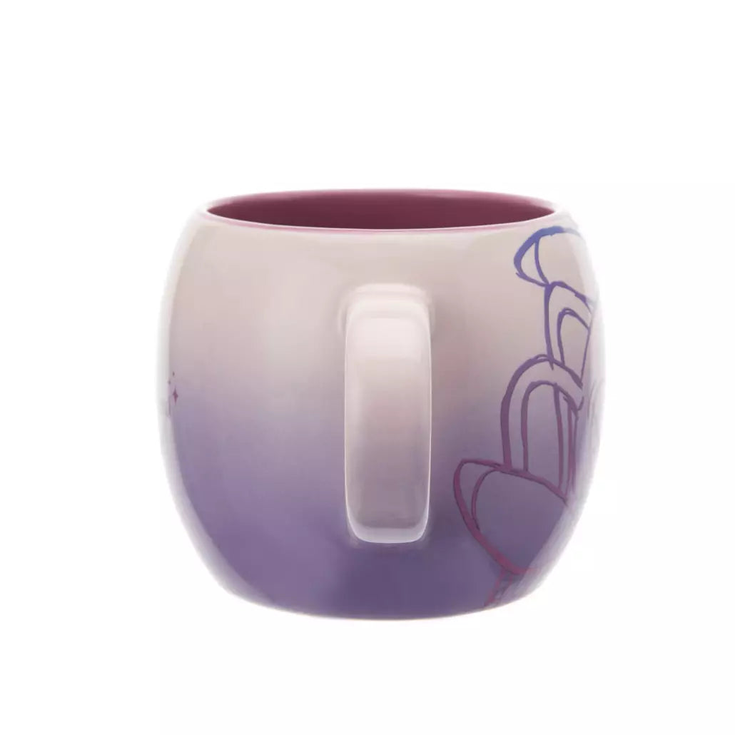 “Pre-order” HKDL - Angel and Stitch Purple Mug, Spring love series