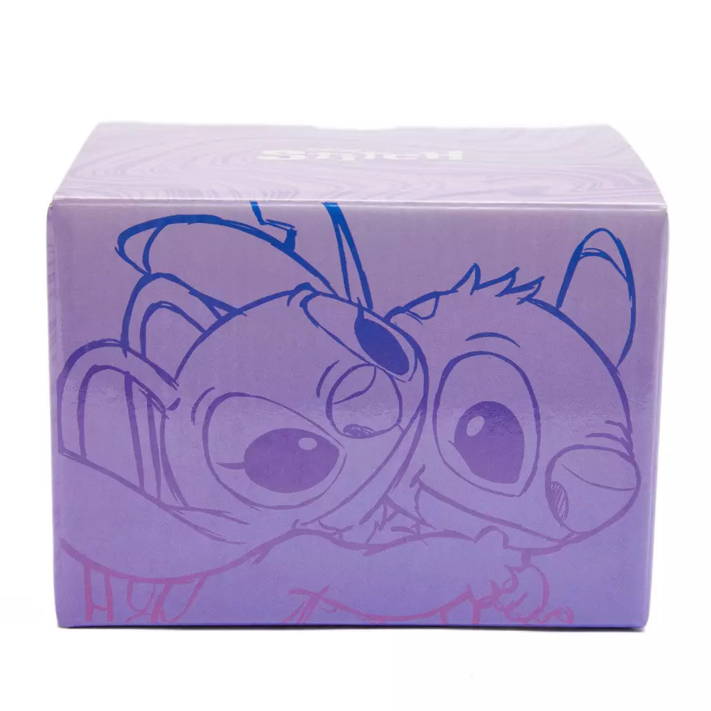 “Pre-order” HKDL - Angel and Stitch Purple Mug, Spring love series