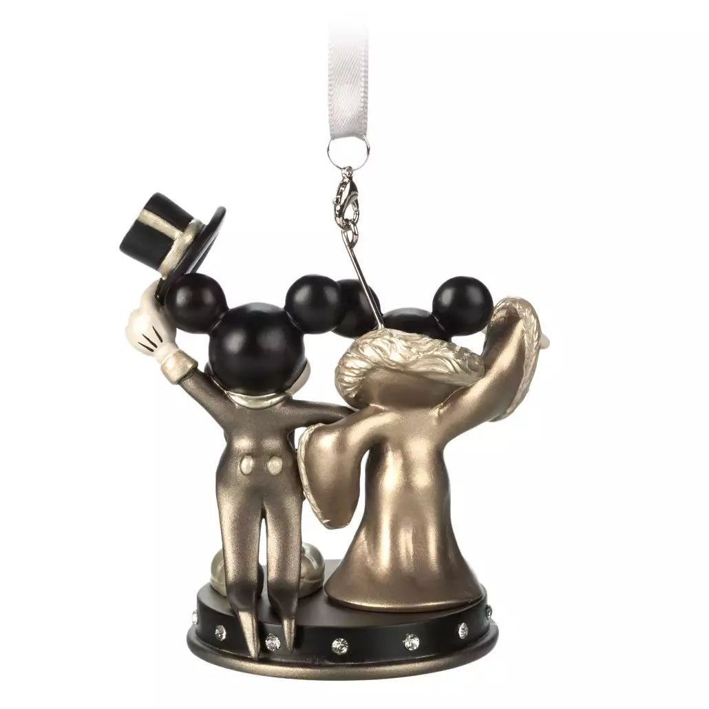 “Pre-order” HKDL - Mickey Mouse and Minnie Mouse Sketchbook Ornament, Mickey's Gala Premiere