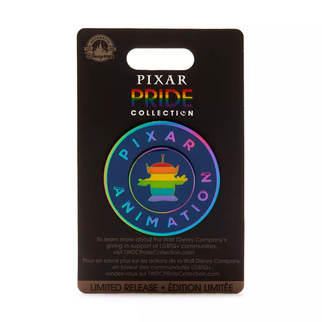 "Pre-Order" HKDL - Alien Pixar Animation Pride Pin