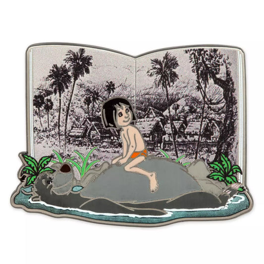 "Pre-Order" HKDL - Baloo and Mowgli Limited Release Pin, The Jungle Book