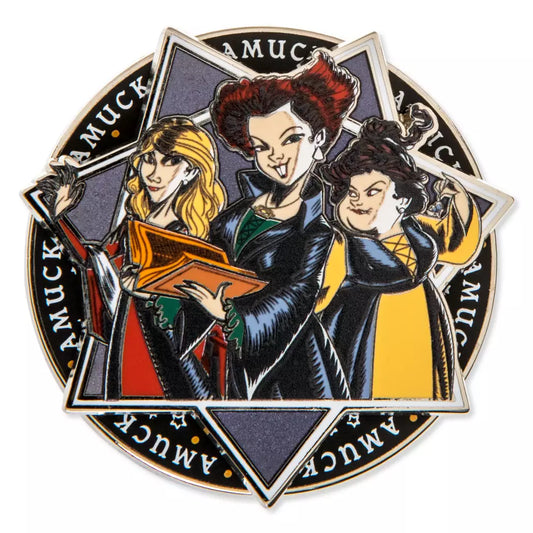"Pre-Order" HKDL - Hocus Pocus Spinning Pin, Limited Release