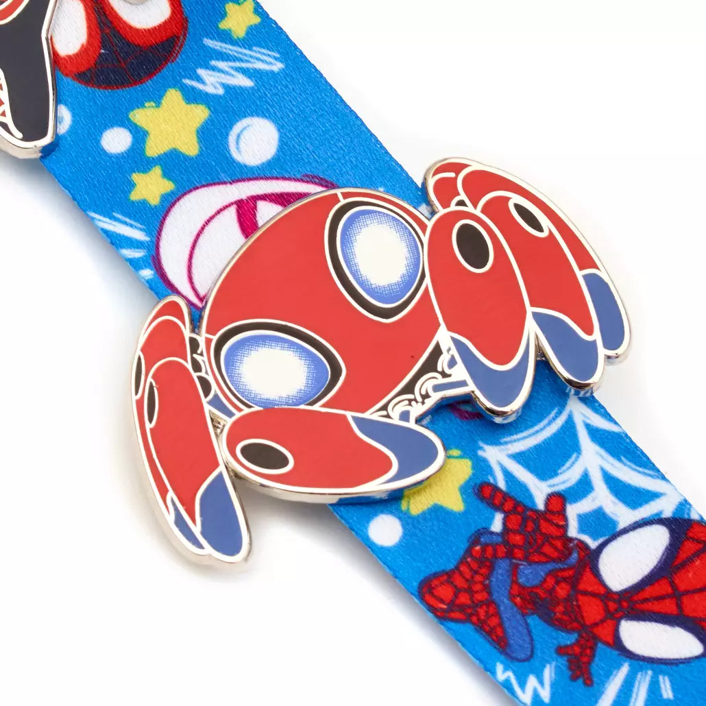 "Pre-Order" HKDL - Spidey and His Amazing Friends Lanyard and Pins Set