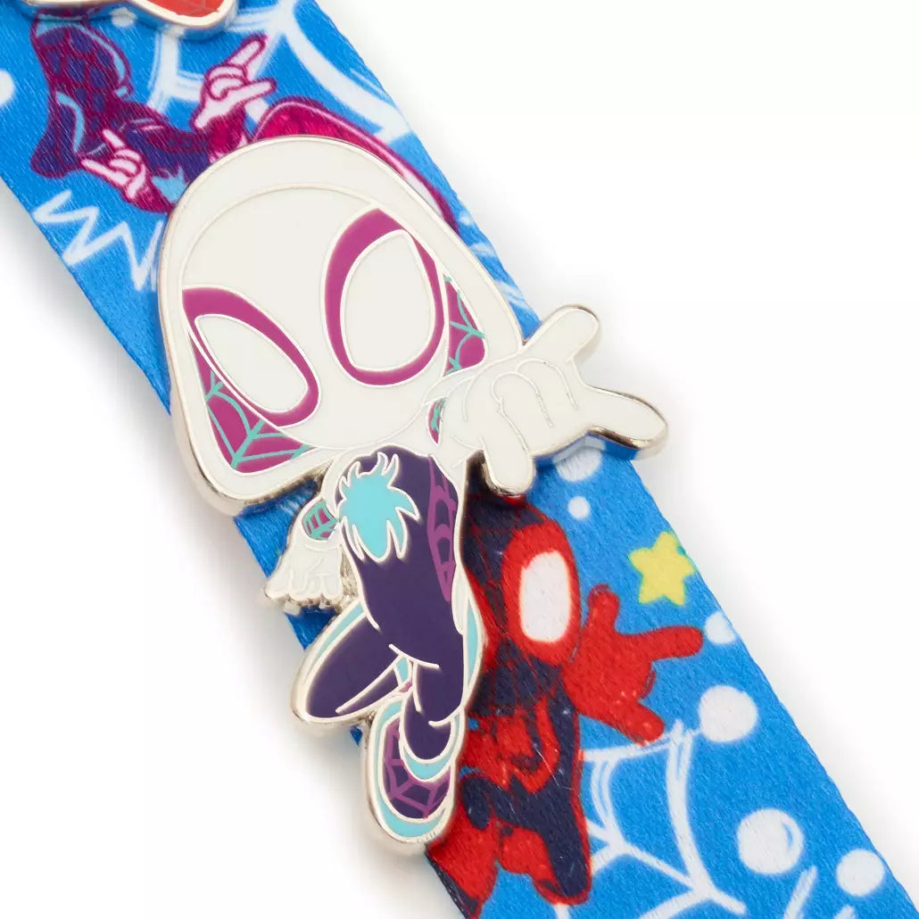 "Pre-Order" HKDL - Spidey and His Amazing Friends Lanyard and Pins Set