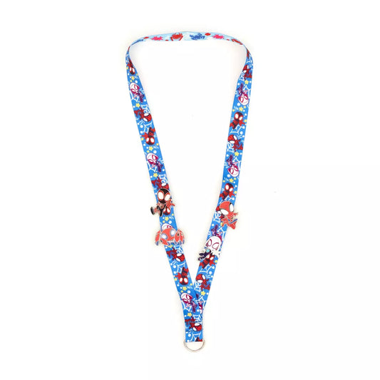 "Pre-Order" HKDL - Spidey and His Amazing Friends Lanyard and Pins Set