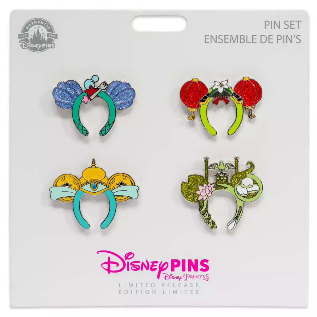 "Pre-Order" HKDL - Minnie Mouse Princess Ear Pin Pack