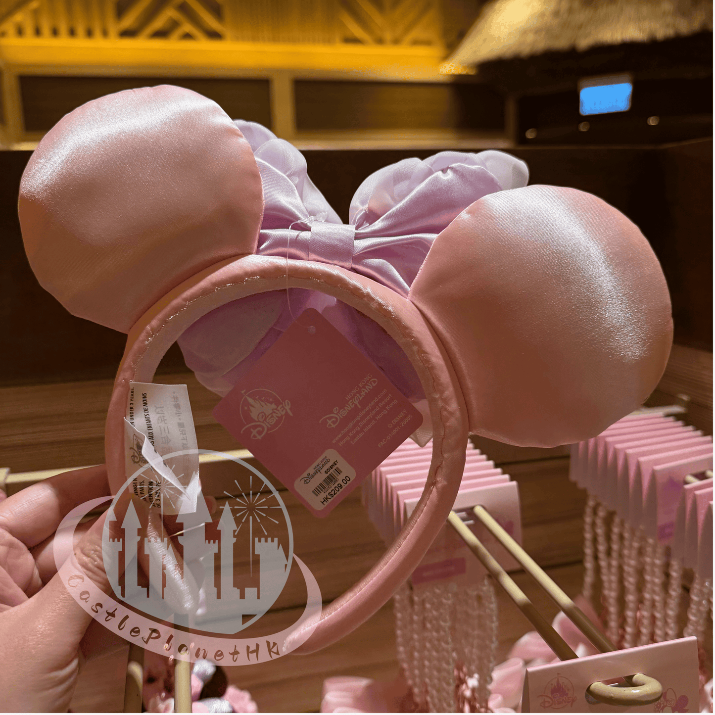 "Pre-Order" HKDL - Minnie Mouse ears Headband, Spring Flowery 2026