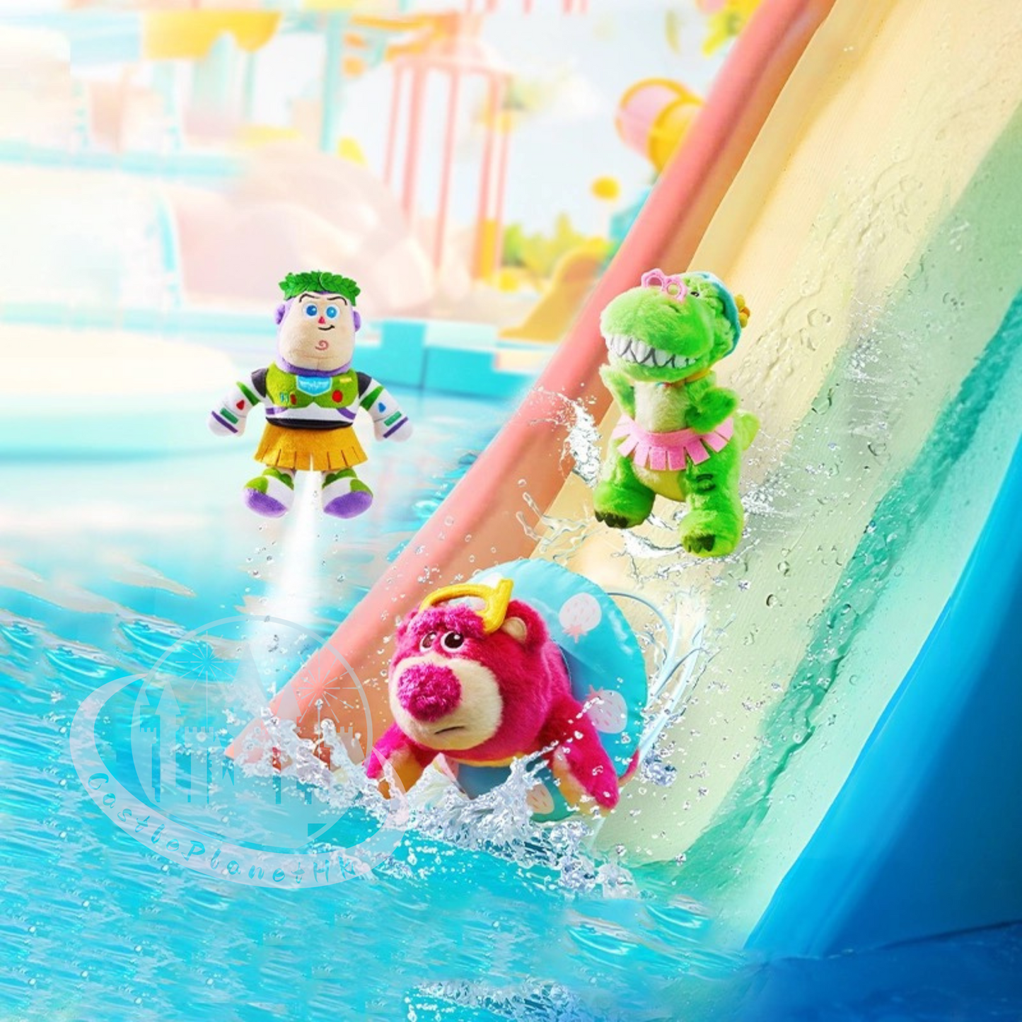 "Pre-Order" JDS/SHDS - Rex Plush Keychain, Toy Story Chill Resort