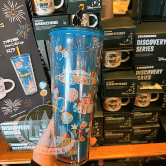 “Pre-order” HKDL - Starbucks + HKDL 24OZ Cold Cup with Straw Accessories, Starbucks Discovery Series 2026