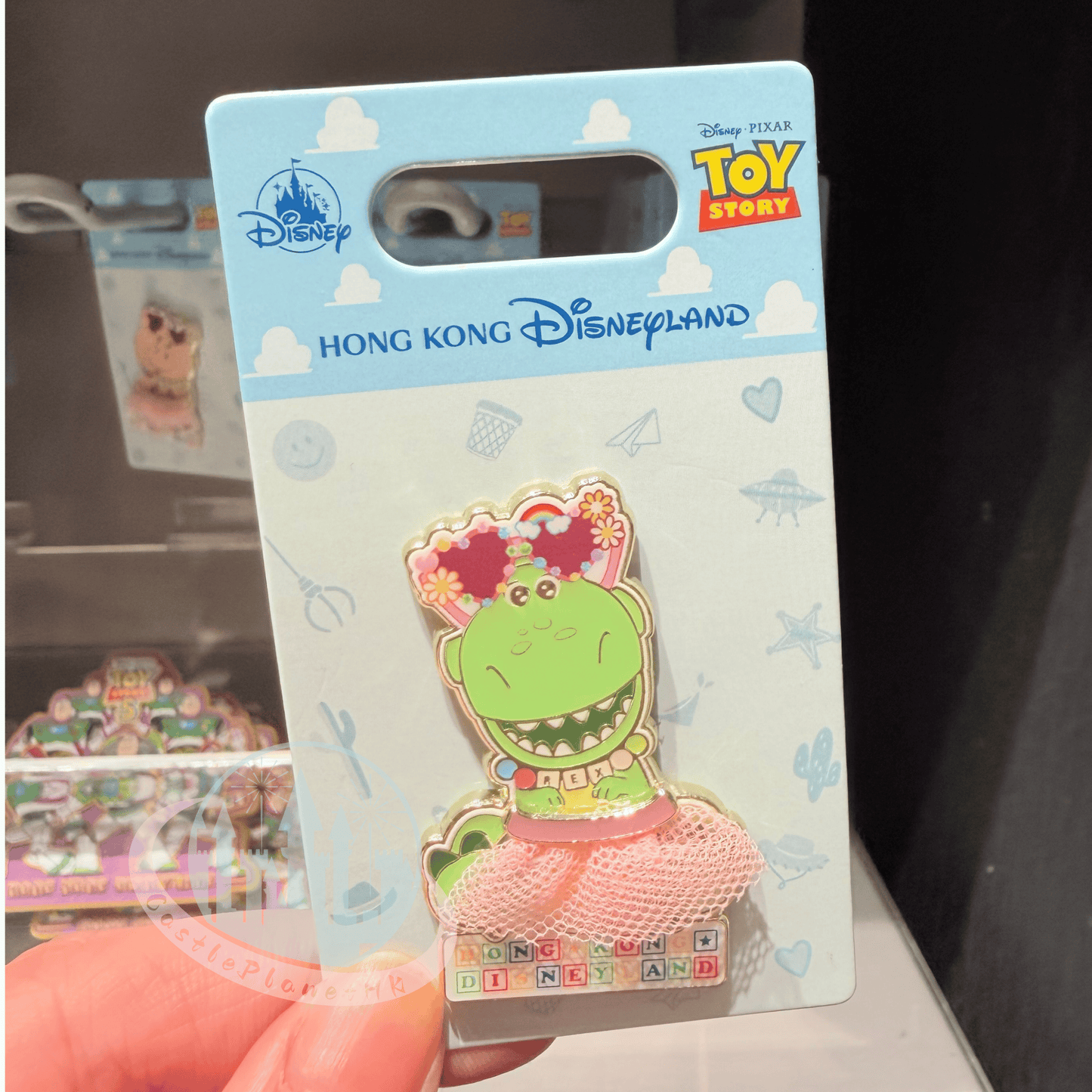 "Pre-Order" HKDL - Rex Ballet Tutu Pin, Toy Story 2026