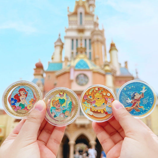“Pre-order” HKDL - Fantasyland Disney Collectible Medallions