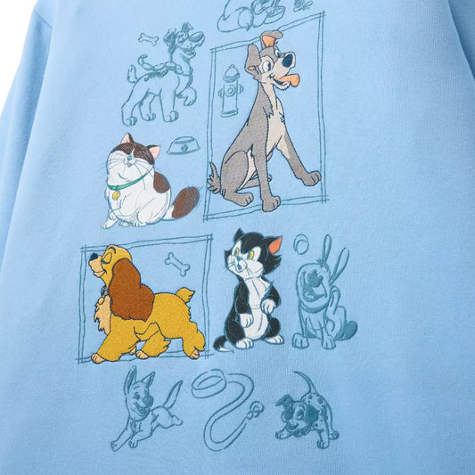“Pre-order” HKDL - Disney Cats and Dogs Sweatshirt Dress for Women