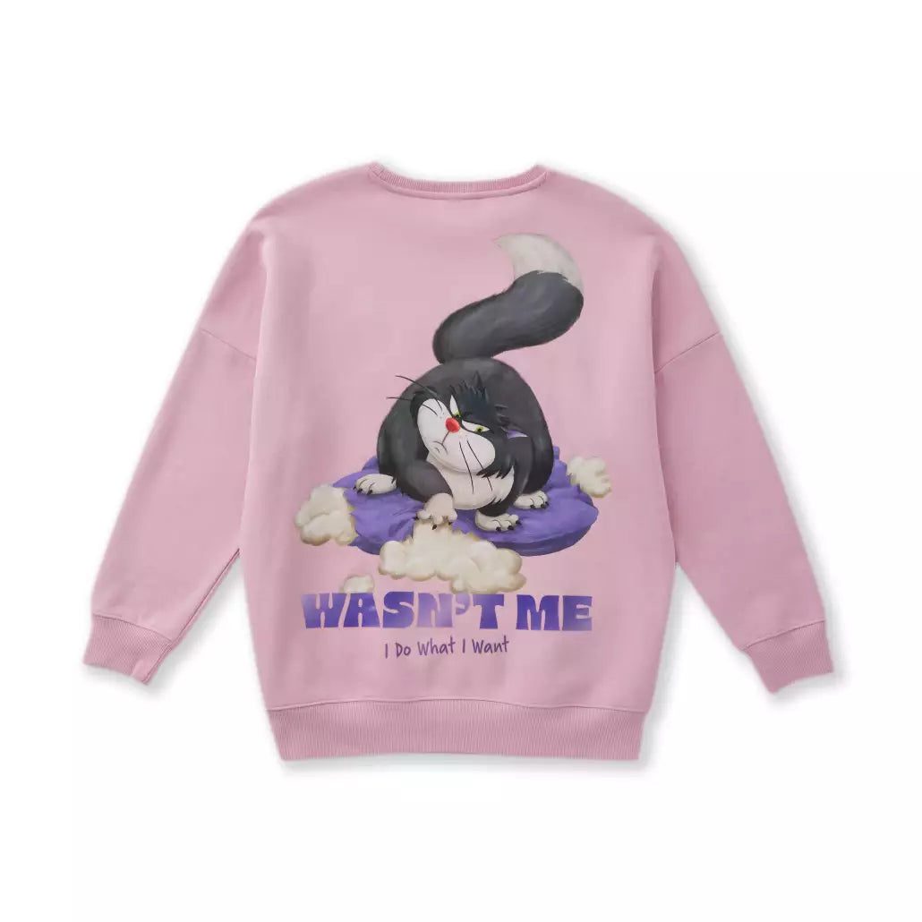 “Pre-order” HKDL - Lucifer Sweatshirt for Adults, Cinderella