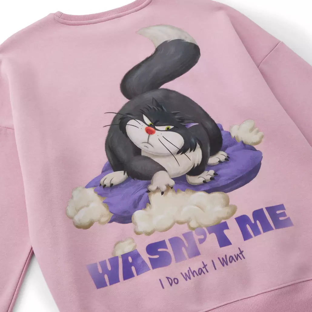 “Pre-order” HKDL - Lucifer Sweatshirt for Adults, Cinderella