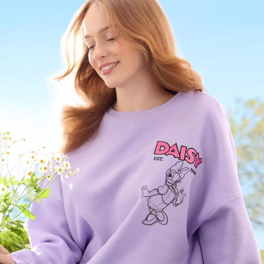 "Pre-Order" HKDL - Daisy Duck 85th Anniversary Sweatshirt for Adults