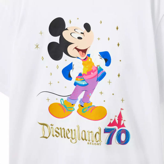 "Pre-Order" HKDL - Mickey Mouse Fashion T-Shirt for Adults, Disneyland 70th Anniversary