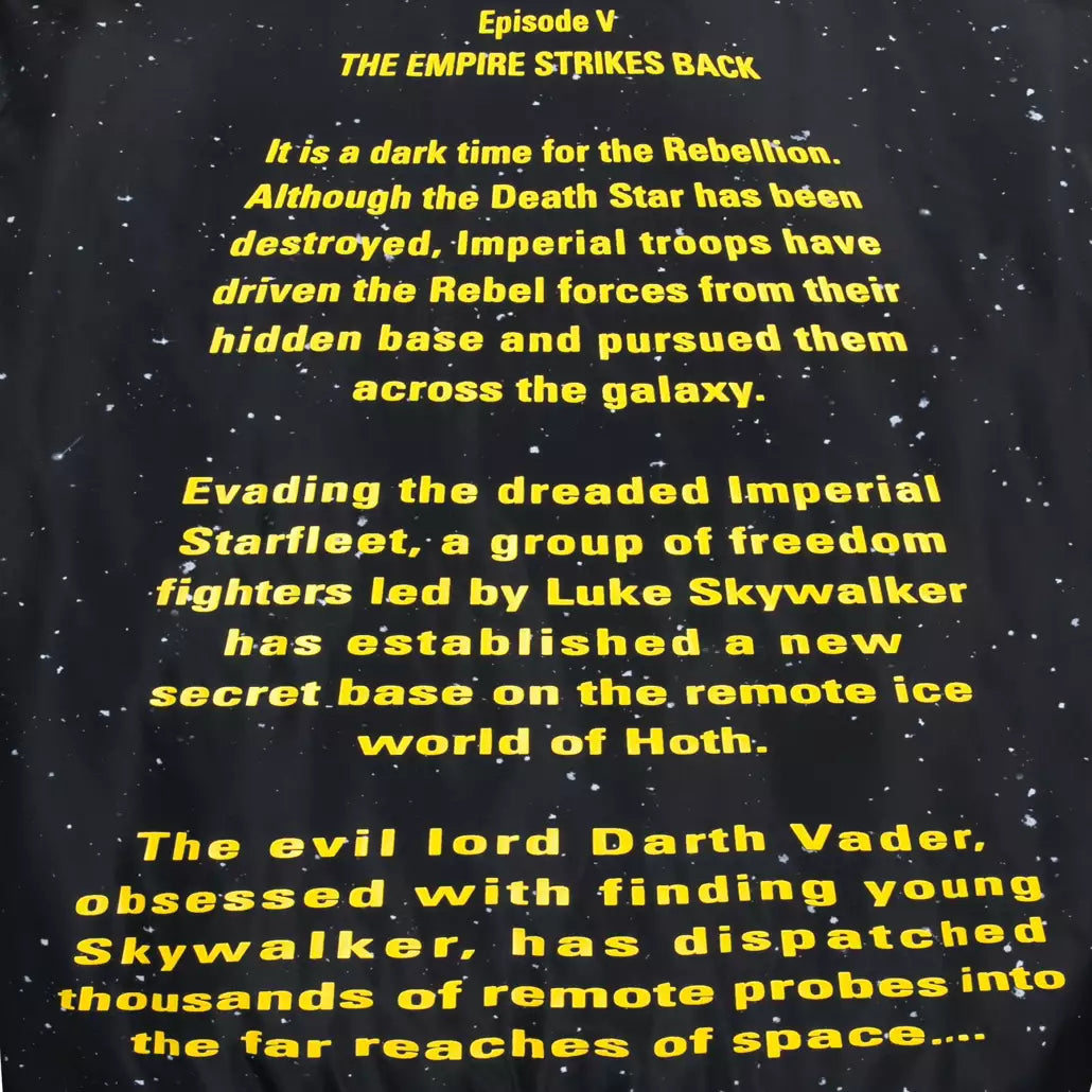 "Pre-Order" HKDL - Star Wars: The Empire Strikes Back 45th Anniversary Jacket for Adults
