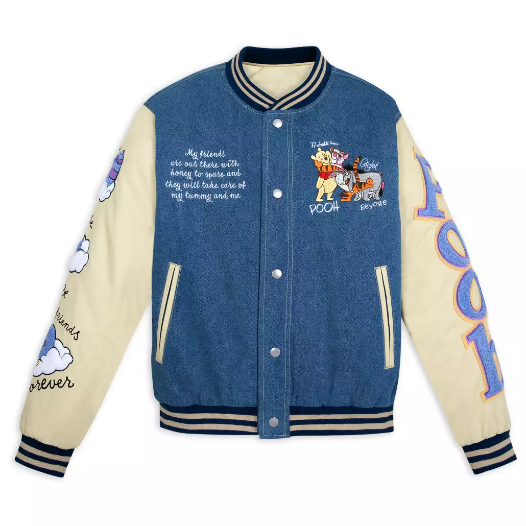 Winnie the pooh varsity jacket amazon sale