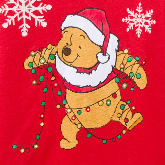 "Pre-Order" HKDL - Winnie the Pooh Light-Up Holiday Sweater for Adults, 2025 Christmas