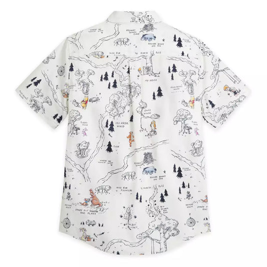 "Pre-Order" HKDL - Winnie the Pooh Woven Shirt for Adults