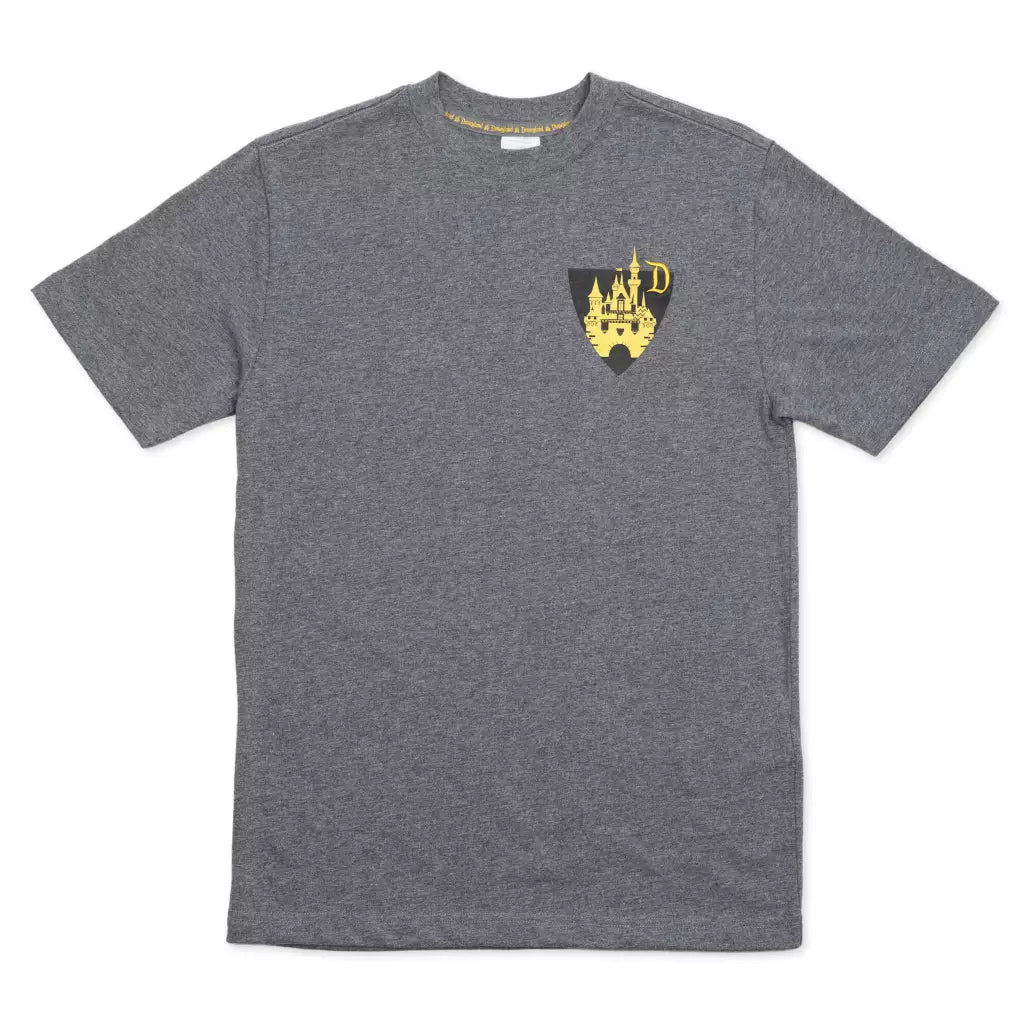 “Pre-order” HKDL - Sleeping Beauty Castle Grey T-Shirt for Adults, Disneyland
