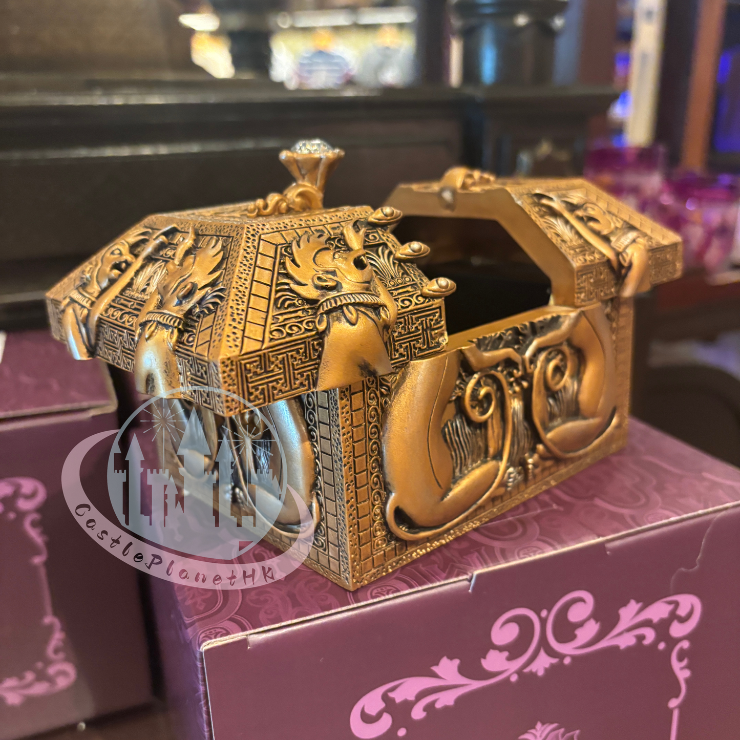 "Pre-Order" HKDL - Mystic Point Resin Music Box, Mystic Manor