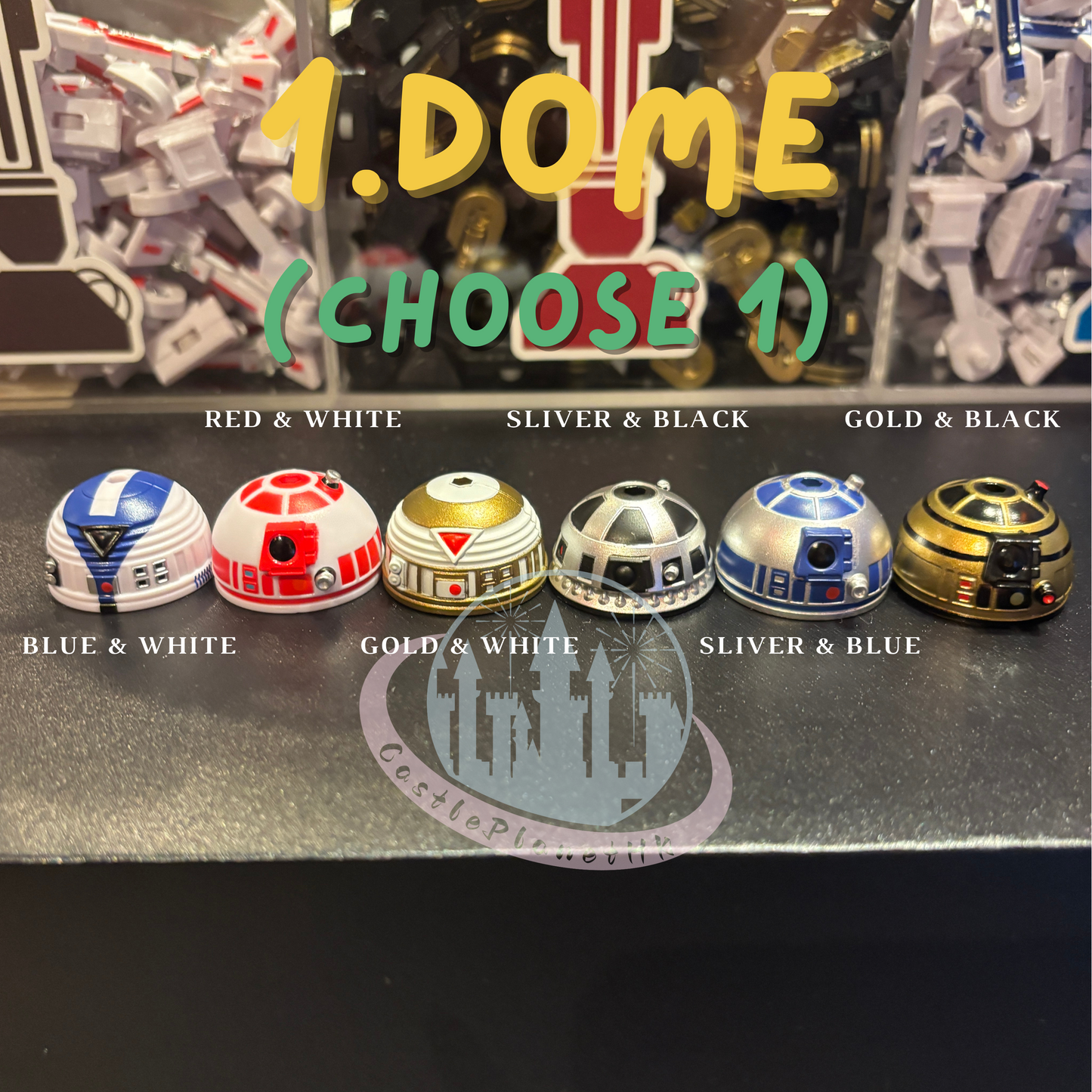 "Pre-Order" HKDL - DROID FACTORY Build Your Own Droid, Star Wars Droid Factory Figure
