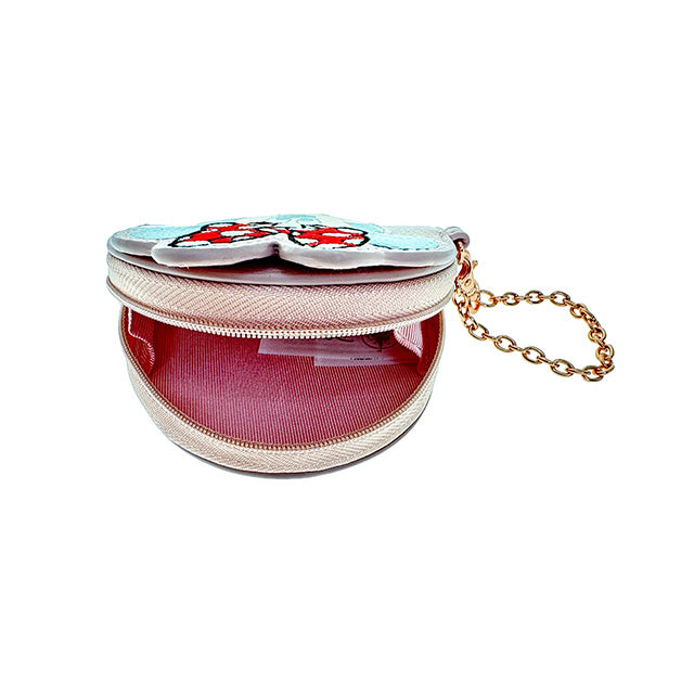 "Pre-Order" HKDL - Minnie Mouse Die-Cut Coin Purse with Chain