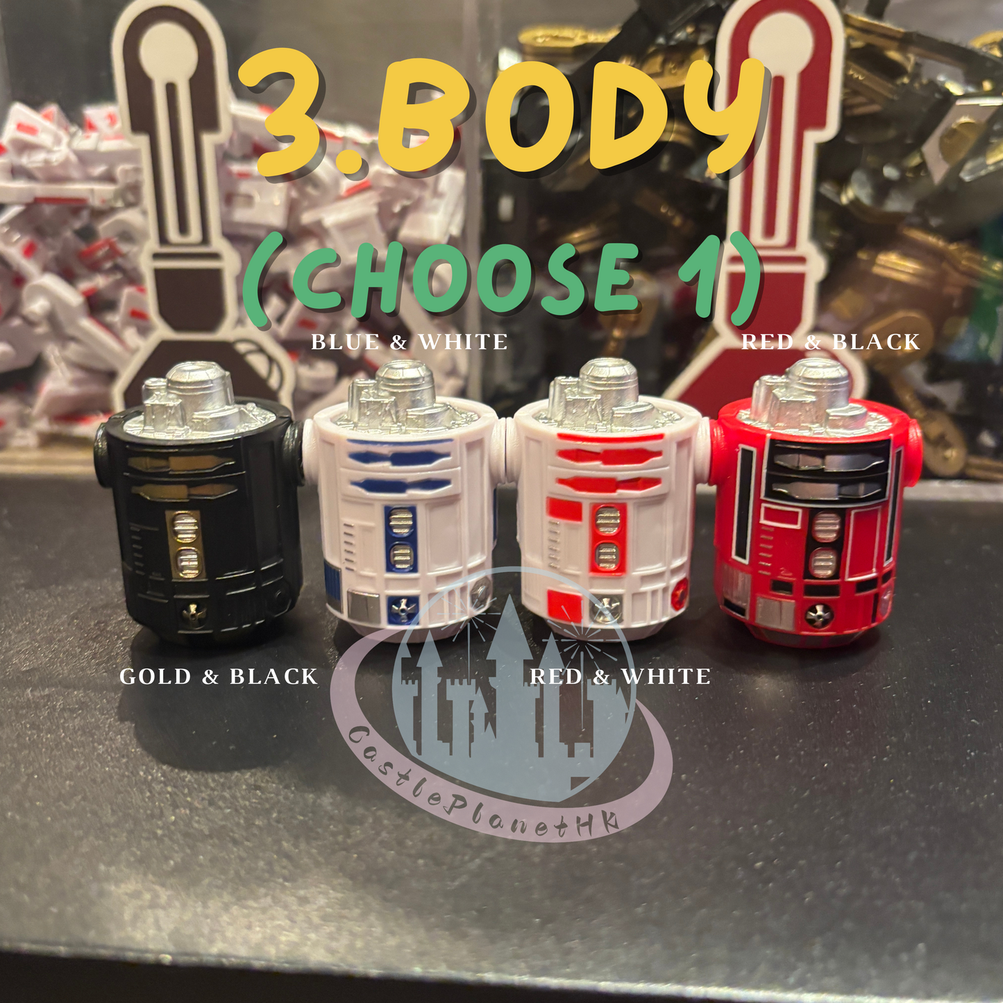"Pre-Order" HKDL - DROID FACTORY Build Your Own Droid, Star Wars Droid Factory Figure