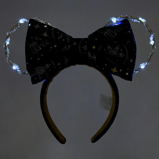 HKDL - Sorcerer Mickey Light Up ears Headband (Sorcerer Mickey 2025)【Ready Stock】
