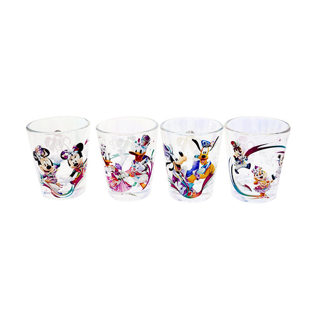 "Pre-Order" HKDL - Mickey & Friends Shot Glass Set, HKDL 20th Anniversary Grand Celebration