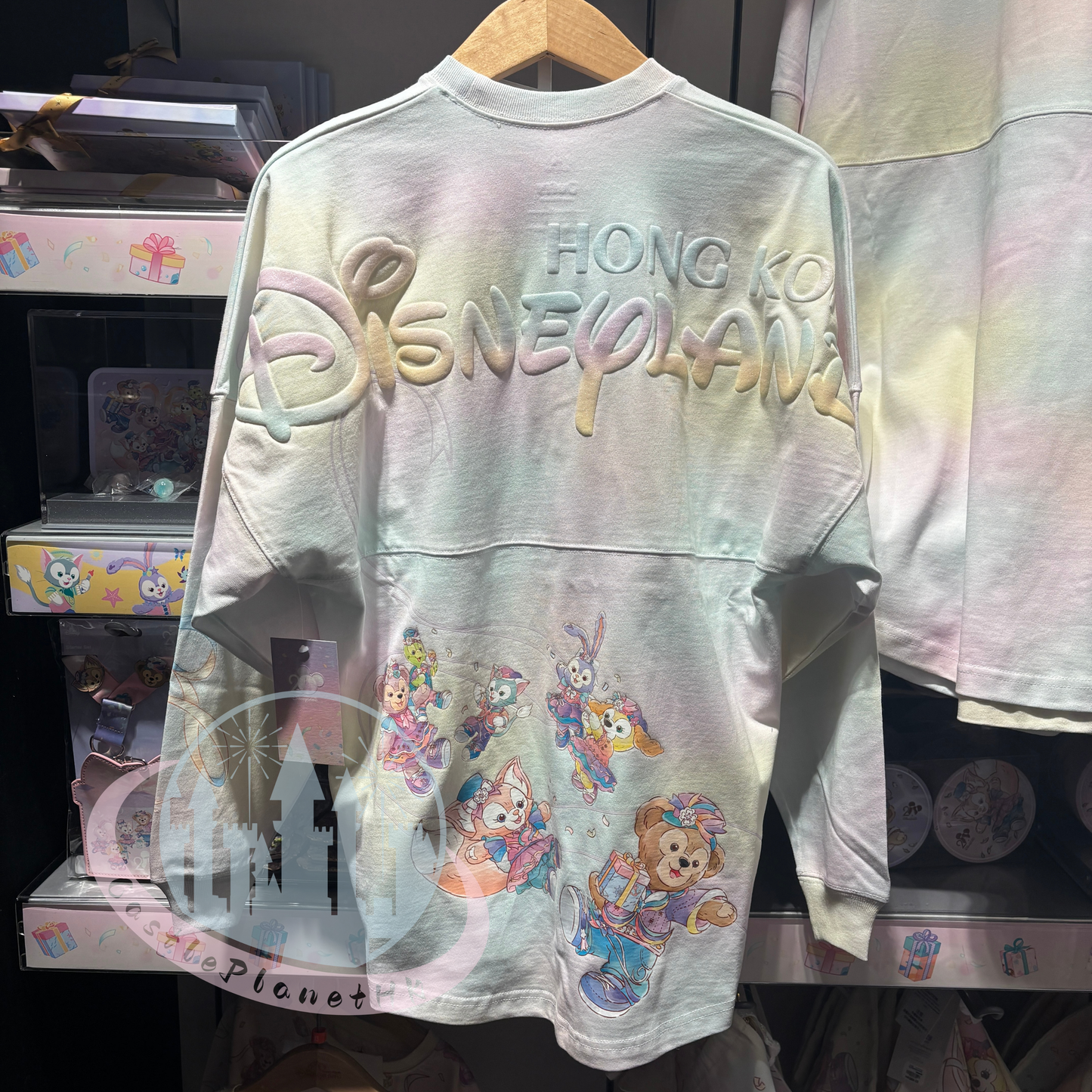 "Pre-Order" HKDL - Duffy and Friends Side Spirit Jersey for Adults, HKDL 20th Anniversary Grand Celebration