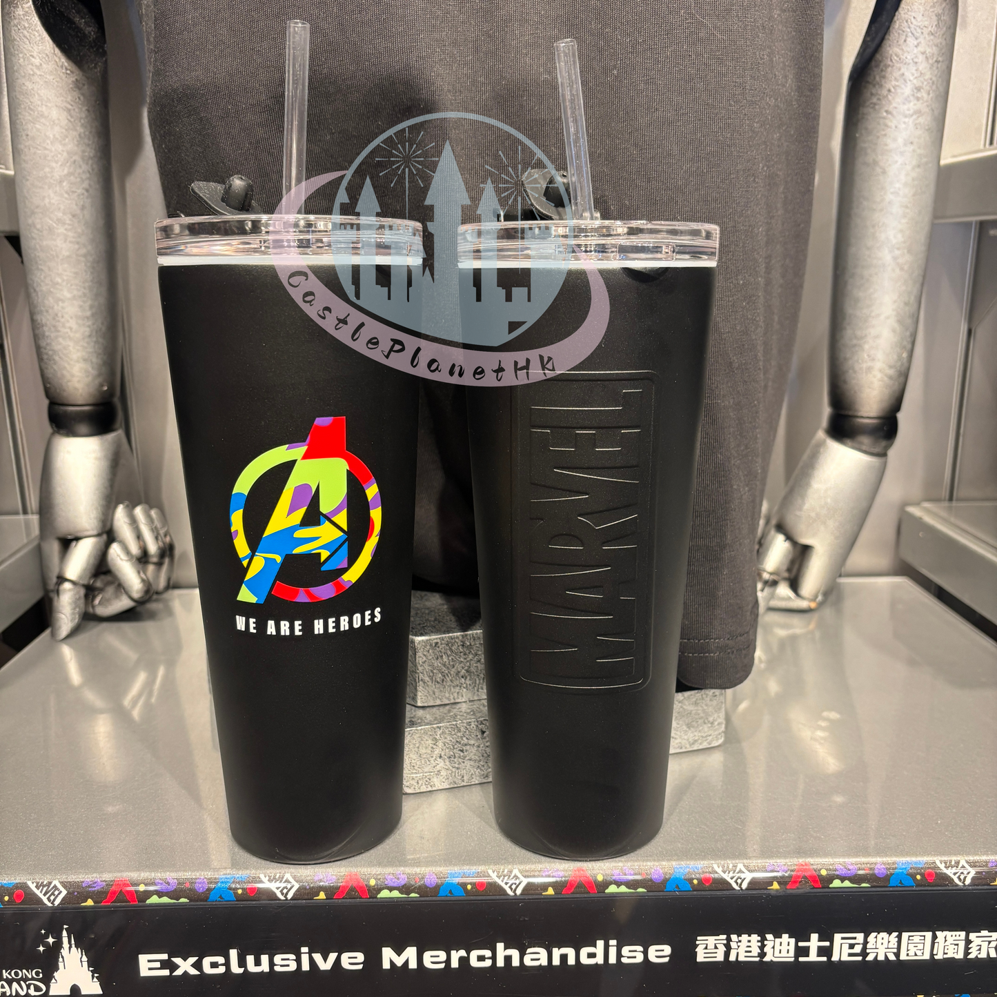 "Pre-Order" HKDL - Marvel Tumbler with Straw