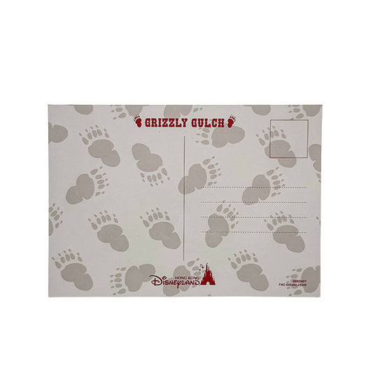 "Pre-Order" HKDL - Postcard, Chip ’n’ Dale Grizzly Gulch 2026