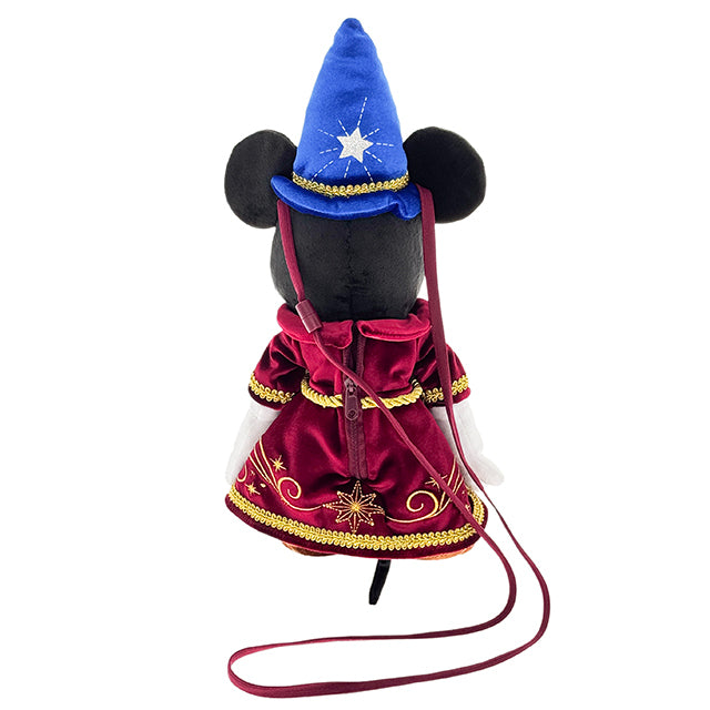 HKDL - Sorcerer Mickey Carry Me Plush Crossbody Bag (Sorcerer Mickey 2025)【Ready Stock】
