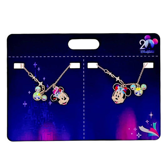 "Pre-Order" HKDL - Mickey & Friends Necklaces Set, HKDL 20th Anniversary Grand Celebration